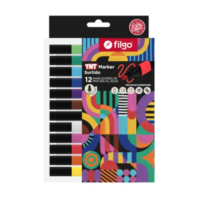 MARCADOR PINTURA AL AGUA TNT MARKER TNT MARKER
