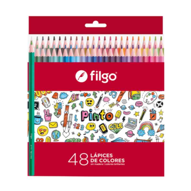 LÁPICES DE COLORES PINTO FILGO