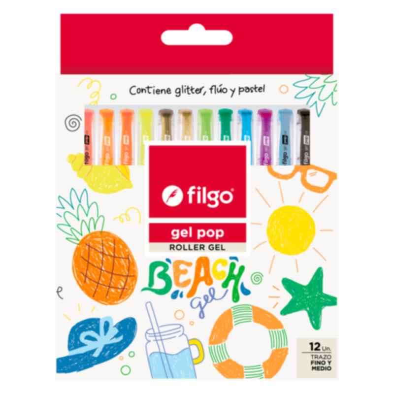 BOLIGRAFO ROLLER GEL POP – BEACH