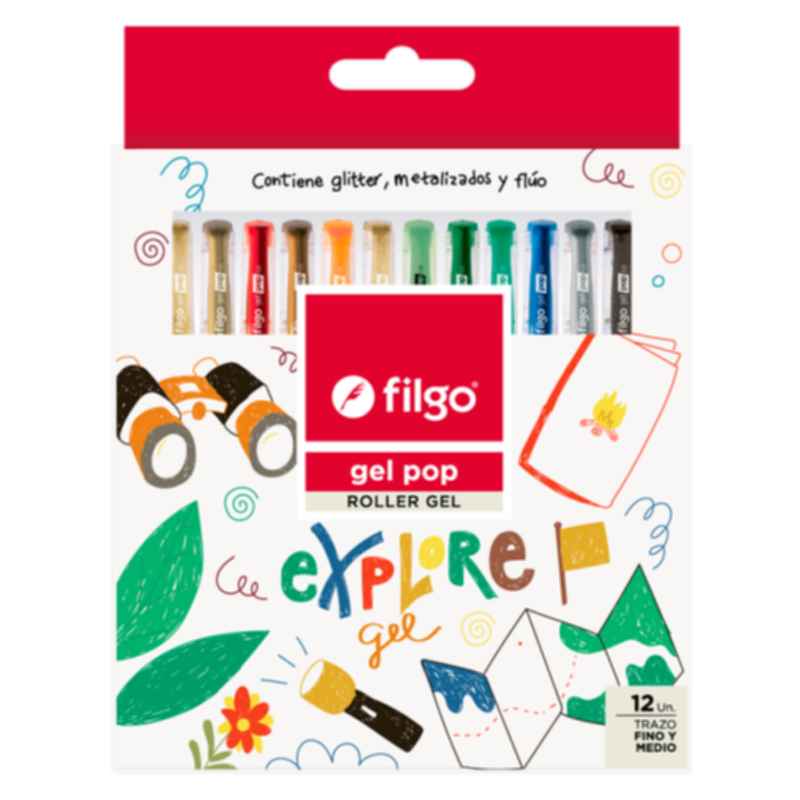 BOLIGRAFO ROLLER GEL POP - EXPLORE