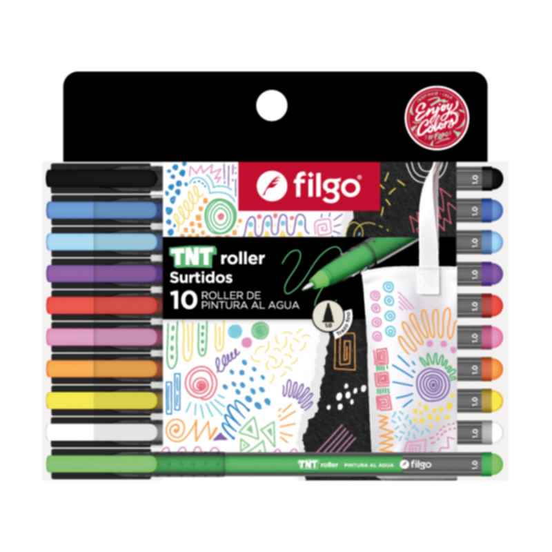 TNT Roller colores surtidos