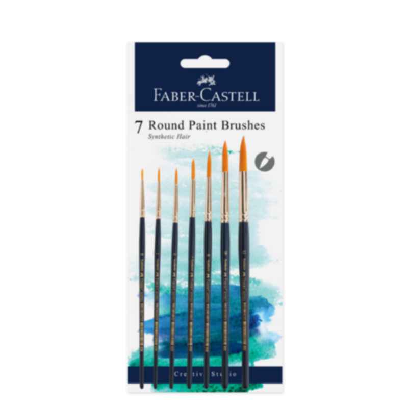 Pinceles Redondos Creative Studio x7 Faber-Castell