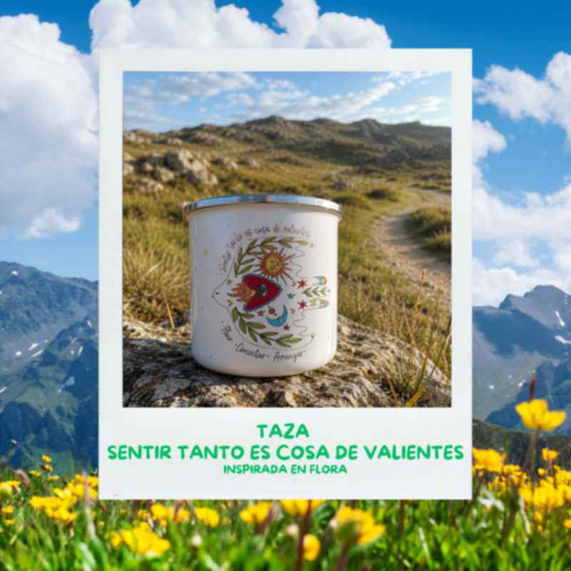 TAZA SENTIR TANTO ES COSA DE VALIENTES